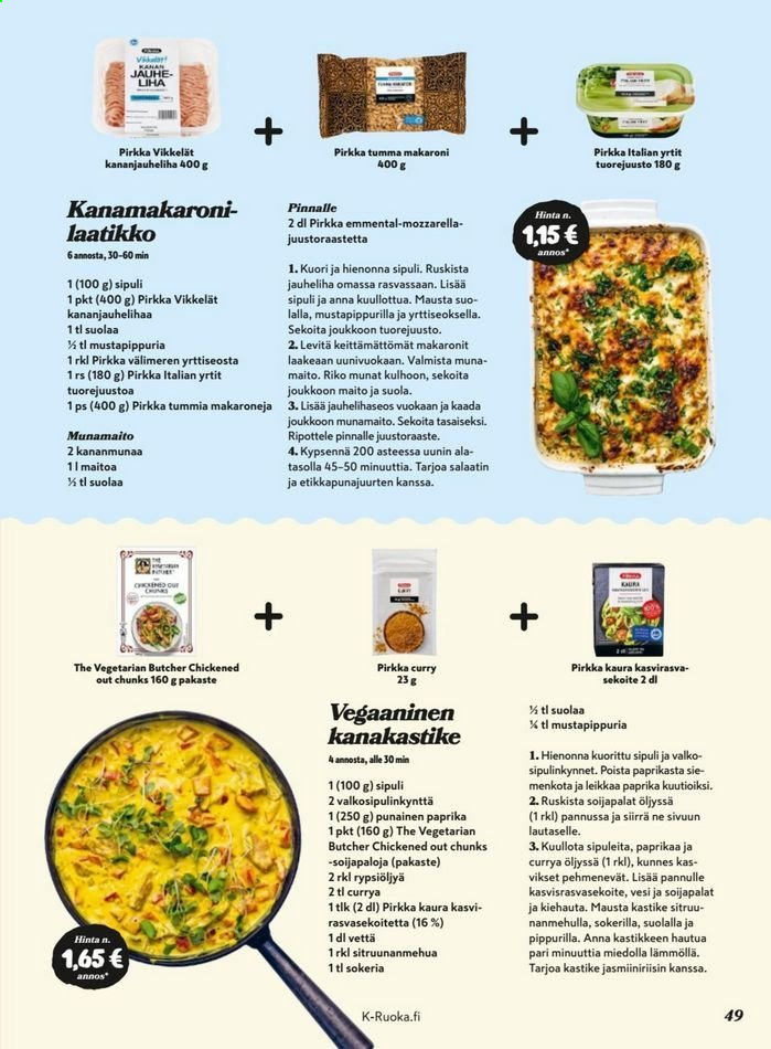 K-citymarket tarjoukset - 31.03.2021 - 27.04.2021. Sivu 49