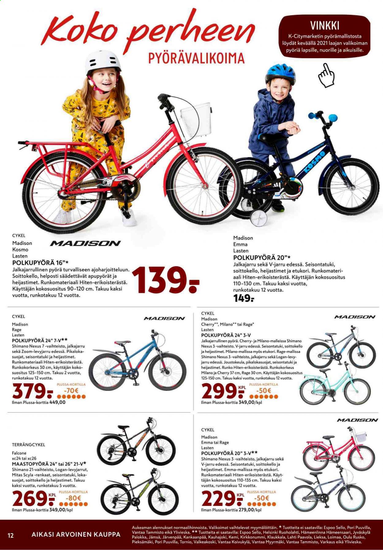 K-citymarket tarjoukset - 31.03.2021 - 05.04.2021. Sivu 12
