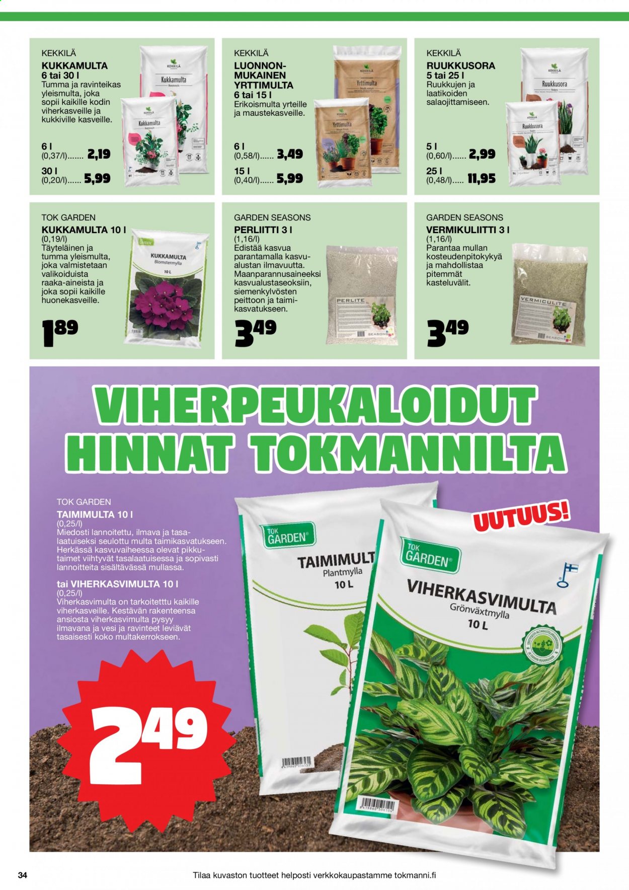 Tokmanni tarjoukset. Sivu 34