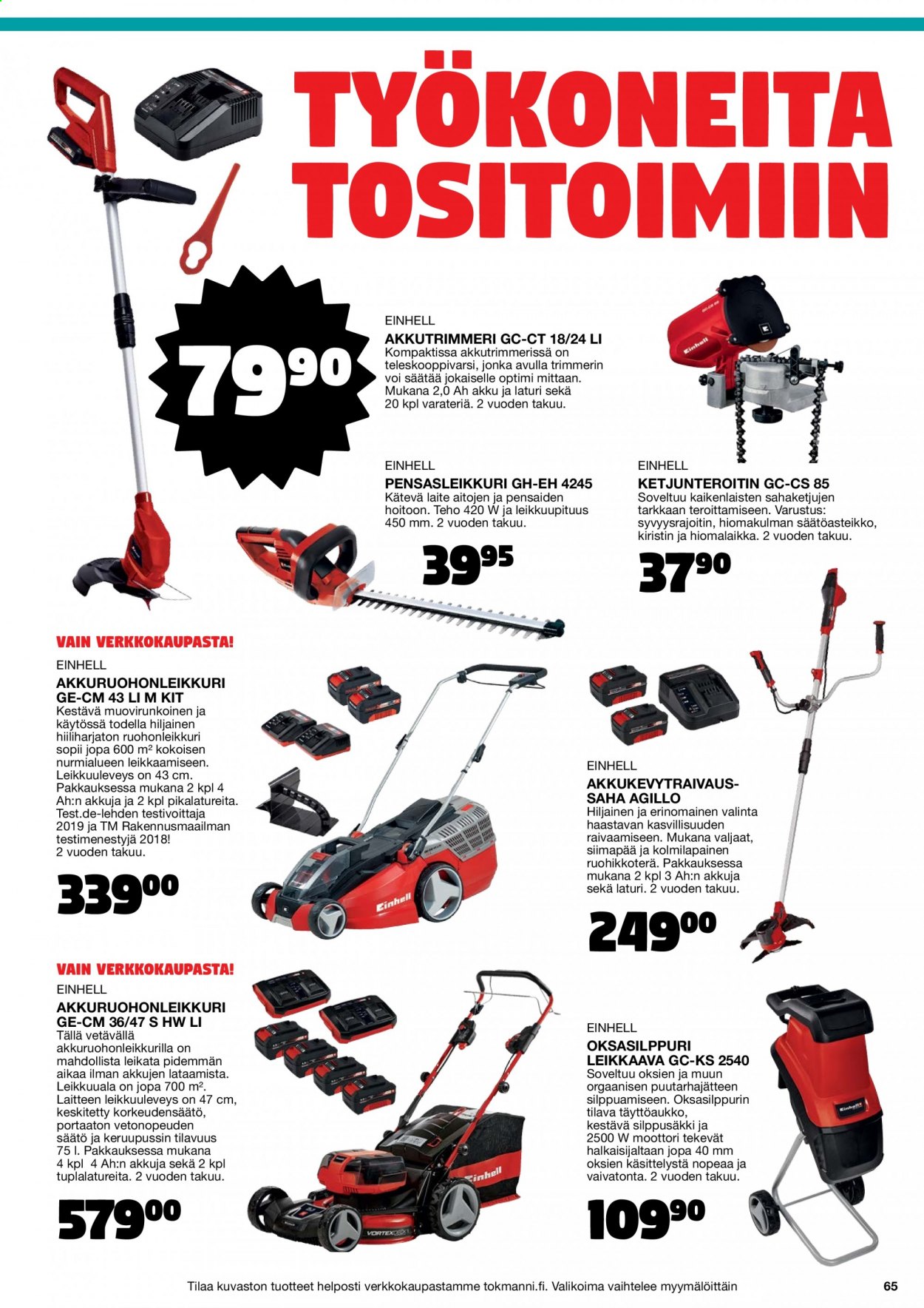 Tokmanni tarjoukset. Sivu 65