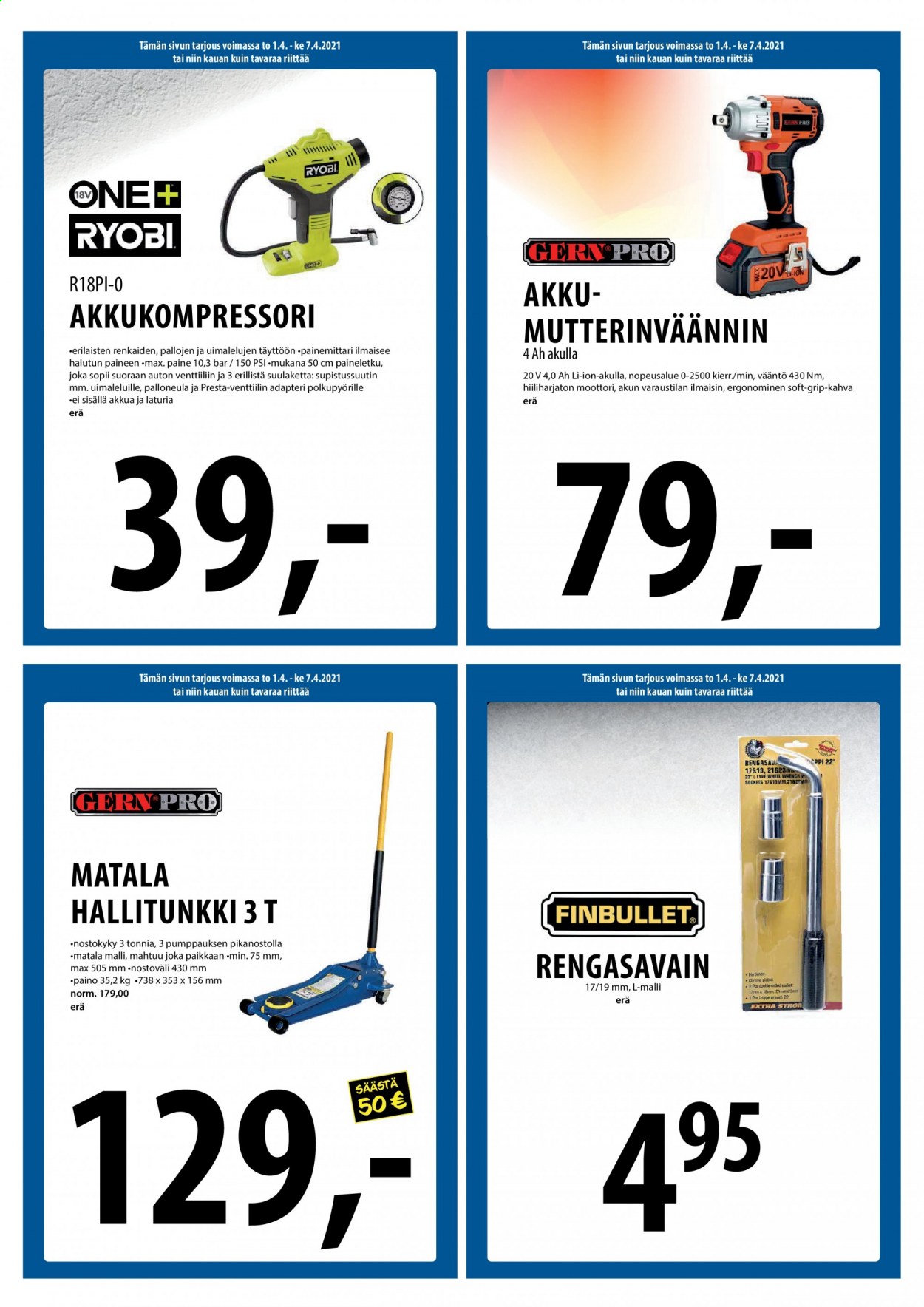 Tuuri tarjoukset - 01.04.2021 - 07.04.2021. Sivu 17