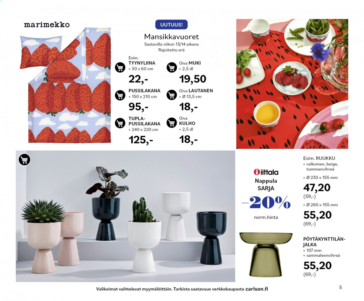 Carlson tarjoukset - 01.04.2021 - 30.04.2021. Sivu 5