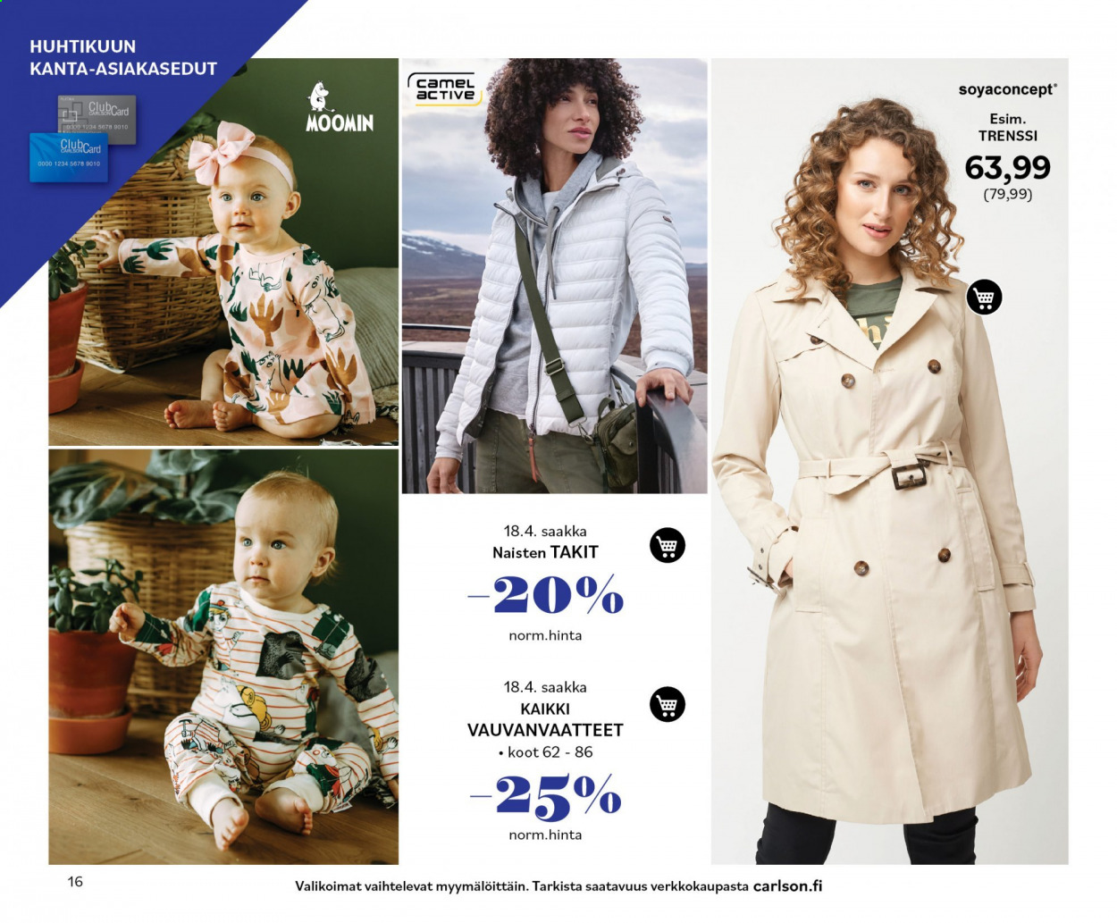 Carlson tarjoukset - 01.04.2021 - 30.04.2021. Sivu 16
