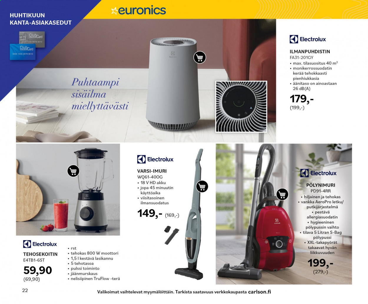Carlson tarjoukset - 01.04.2021 - 30.04.2021. Sivu 22
