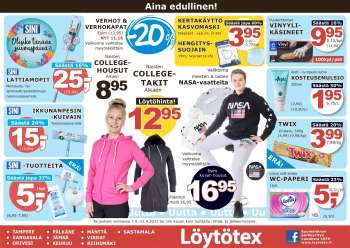 Löytötex tarjoukset  - 07.04.2021 - 13.04.2021.