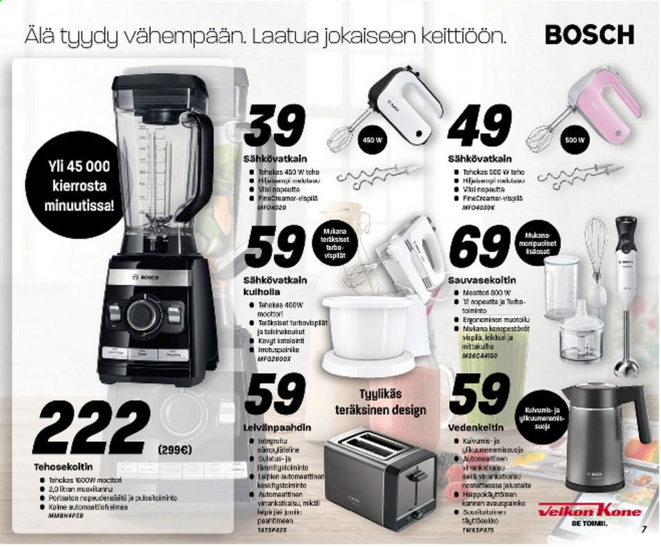 Veikon Kone tarjoukset - 05.04.2021 - 11.04.2021. Sivu 7