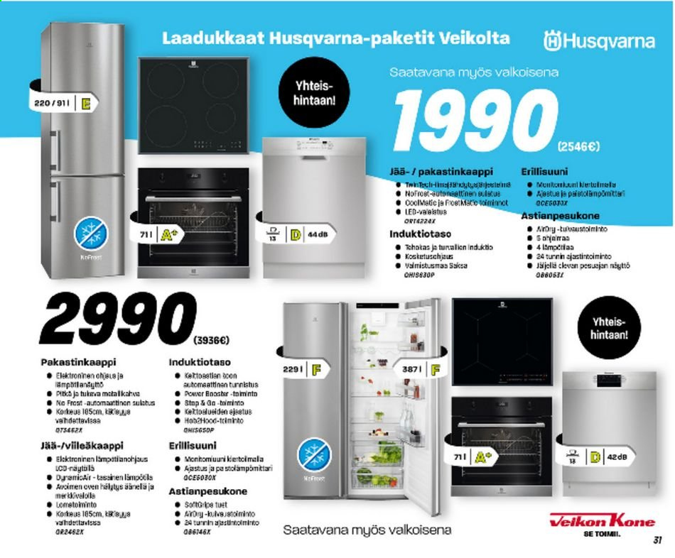 Veikon Kone tarjoukset - 05.04.2021 - 11.04.2021. Sivu 31
