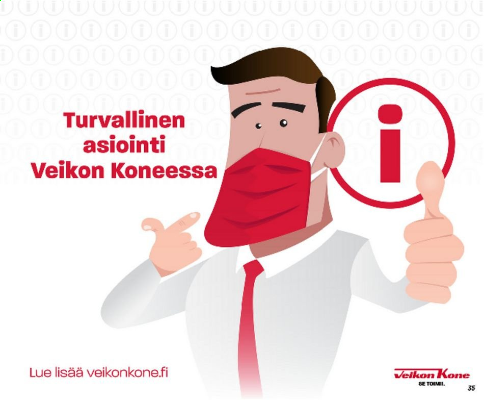Veikon Kone tarjoukset - 05.04.2021 - 11.04.2021. Sivu 35