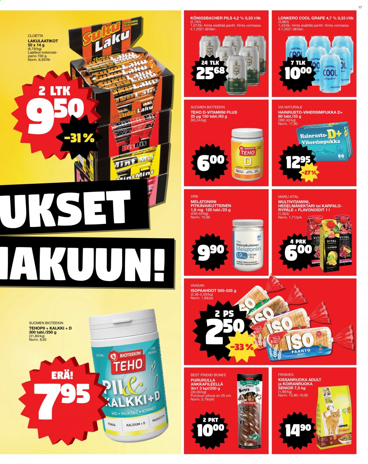 Tokmanni tarjoukset - 07.04.2021 - 11.04.2021. Sivu 17