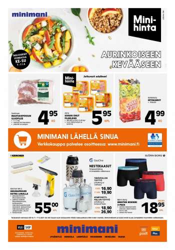 Minimani tarjoukset  - 07.04.2021 - 11.04.2021.