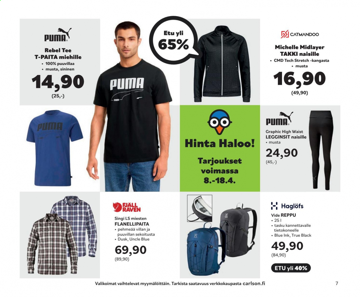 Carlson tarjoukset - 08.04.2021 - 18.04.2021. Sivu 7
