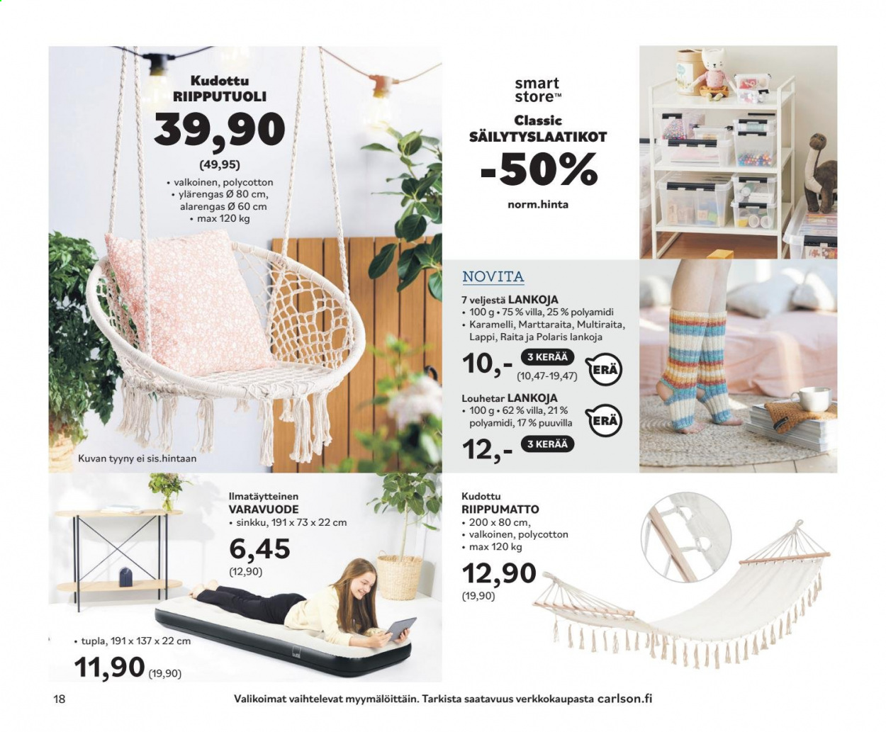 Carlson tarjoukset - 08.04.2021 - 18.04.2021. Sivu 18