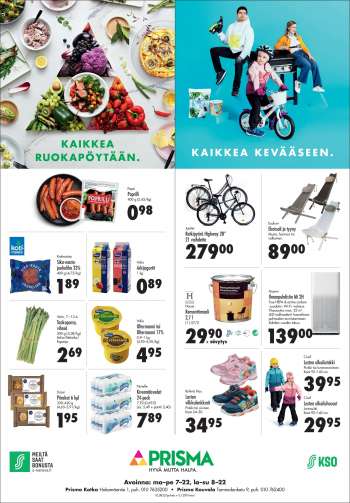 Prisma tarjoukset  - 06.04.2021 - 11.04.2021.