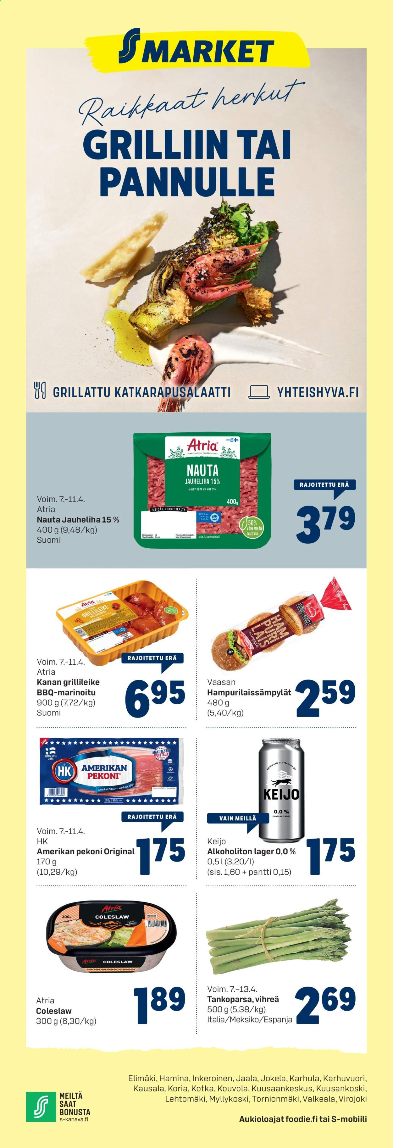 S-market tarjoukset - 07.04.2021 - 11.04.2021. Sivu 1