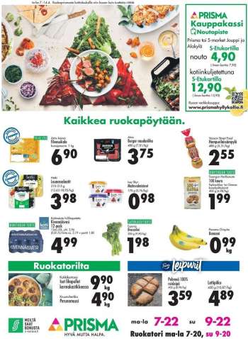 Prisma tarjoukset  - 07.04.2021 - 14.04.2021.