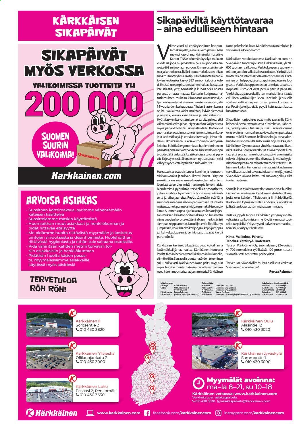 Kärkkäinen tarjoukset - 08.04.2021 - 21.04.2021. Sivu 2