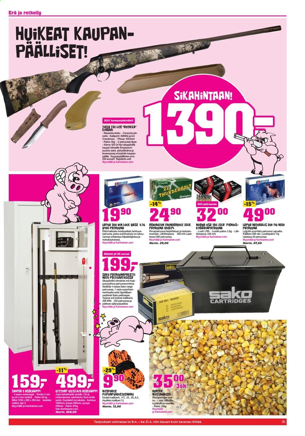 Kärkkäinen tarjoukset - 08.04.2021 - 21.04.2021. Sivu 25