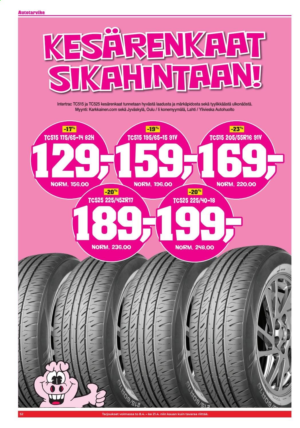 Kärkkäinen tarjoukset - 08.04.2021 - 21.04.2021. Sivu 46
