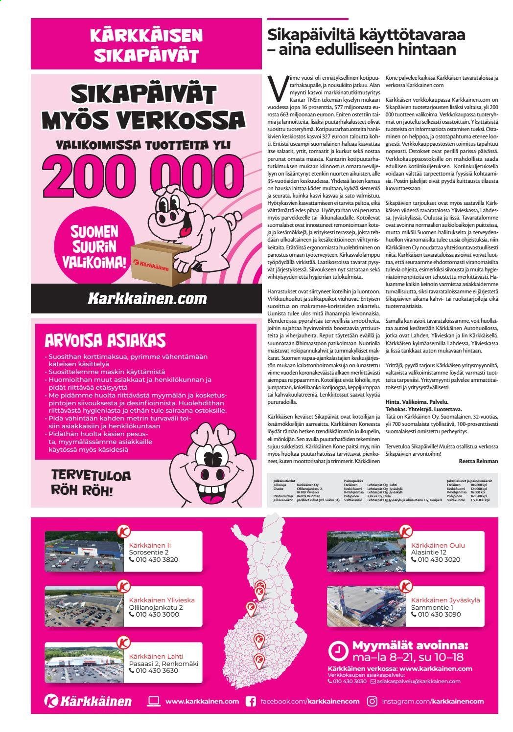 Kärkkäinen tarjoukset - 08.04.2021 - 21.04.2021. Sivu 2