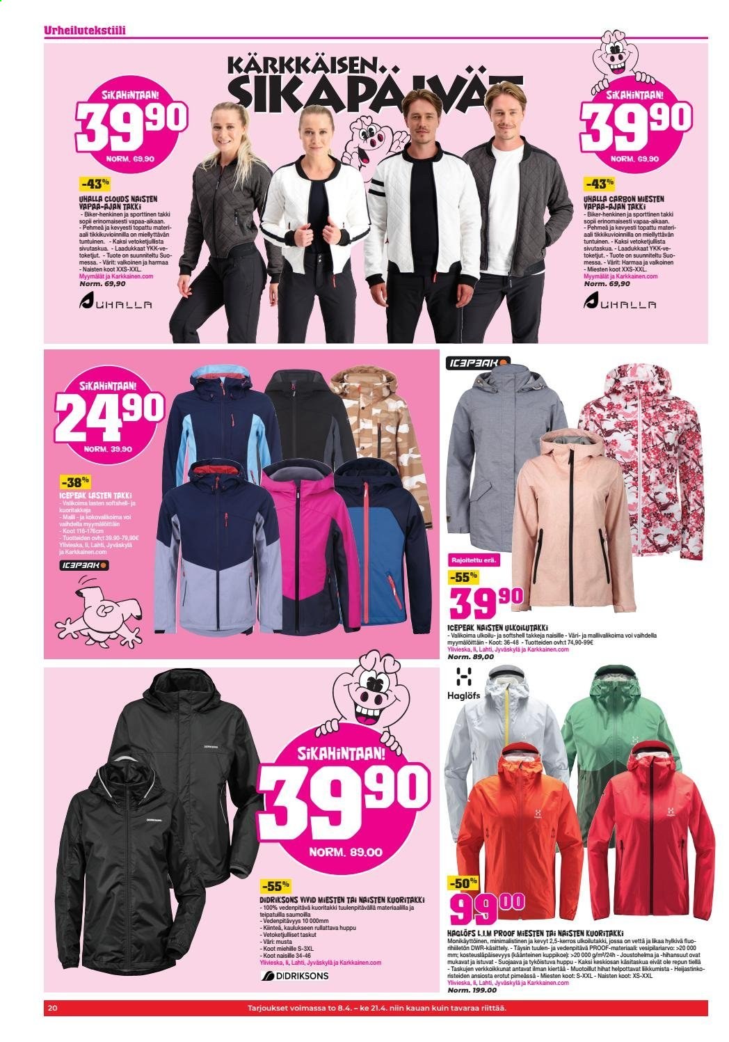Kärkkäinen tarjoukset - 08.04.2021 - 21.04.2021. Sivu 14