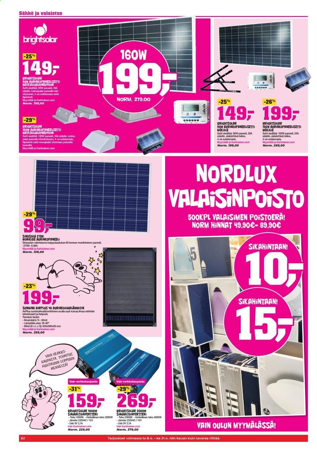 Kärkkäinen tarjoukset - 08.04.2021 - 21.04.2021. Sivu 56