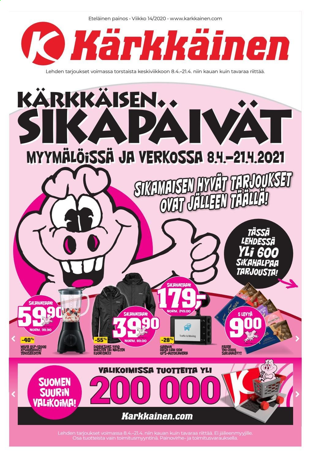 Kärkkäinen tarjoukset - 08.04.2021 - 21.04.2021. Sivu 1