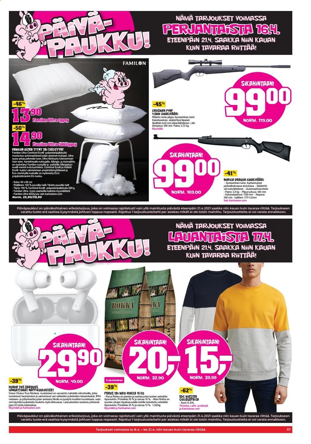 Kärkkäinen tarjoukset - 08.04.2021 - 21.04.2021. Sivu 47