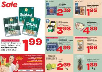 Sale tarjoukset  - 08.04.2021 - 11.04.2021.