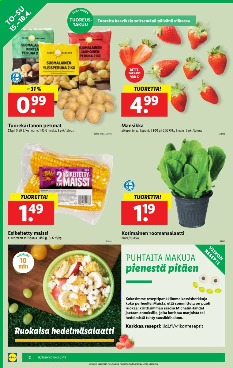 Lidl tarjoukset - 15.04.2021 - 21.04.2021. Sivu 2