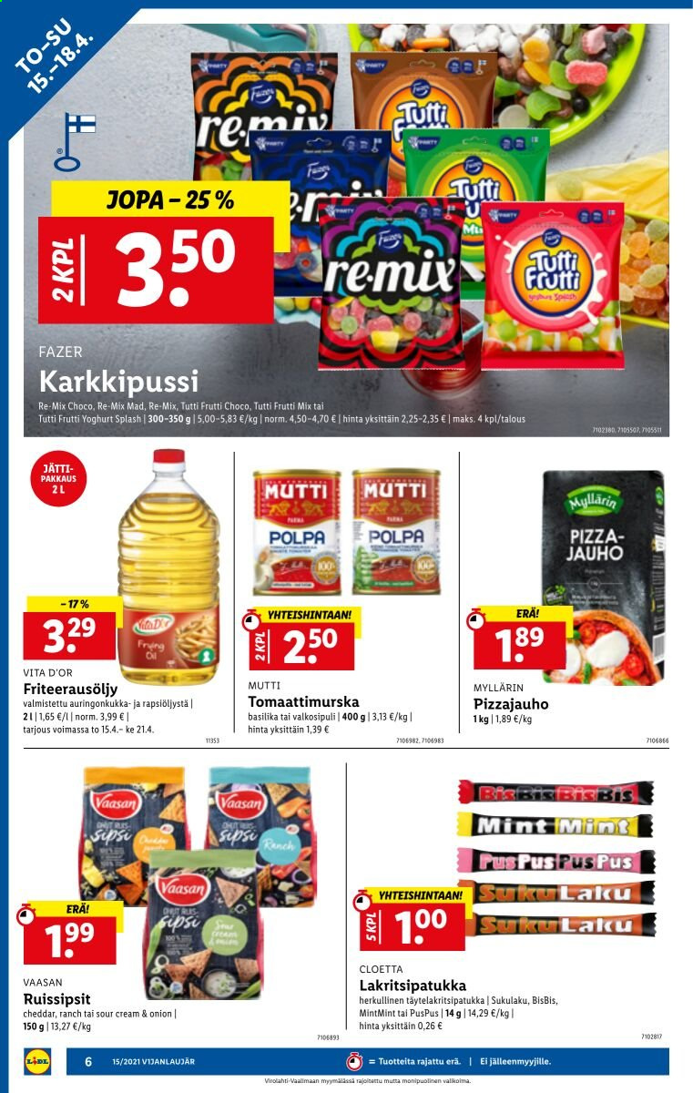 Lidl tarjoukset - 15.04.2021 - 21.04.2021. Sivu 6