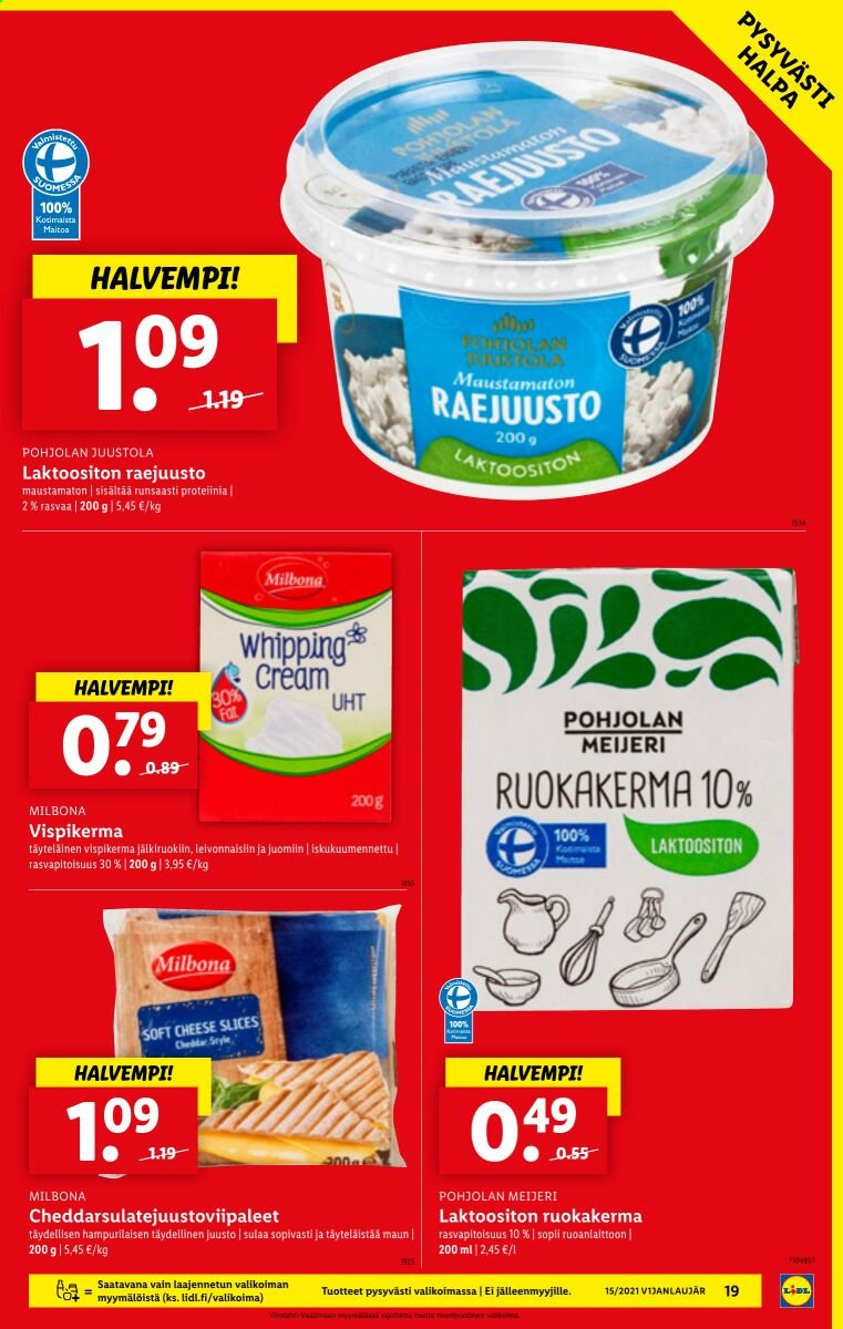 Lidl tarjoukset - 15.04.2021 - 21.04.2021. Sivu 19