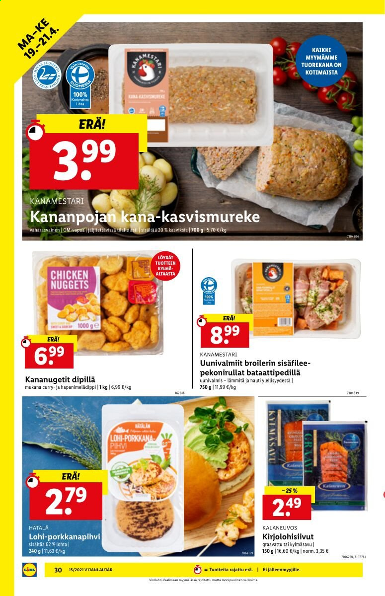 Lidl tarjoukset - 15.04.2021 - 21.04.2021. Sivu 30