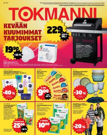 Tokmanni tarjoukset  - 12.04.2021 - 18.04.2021.