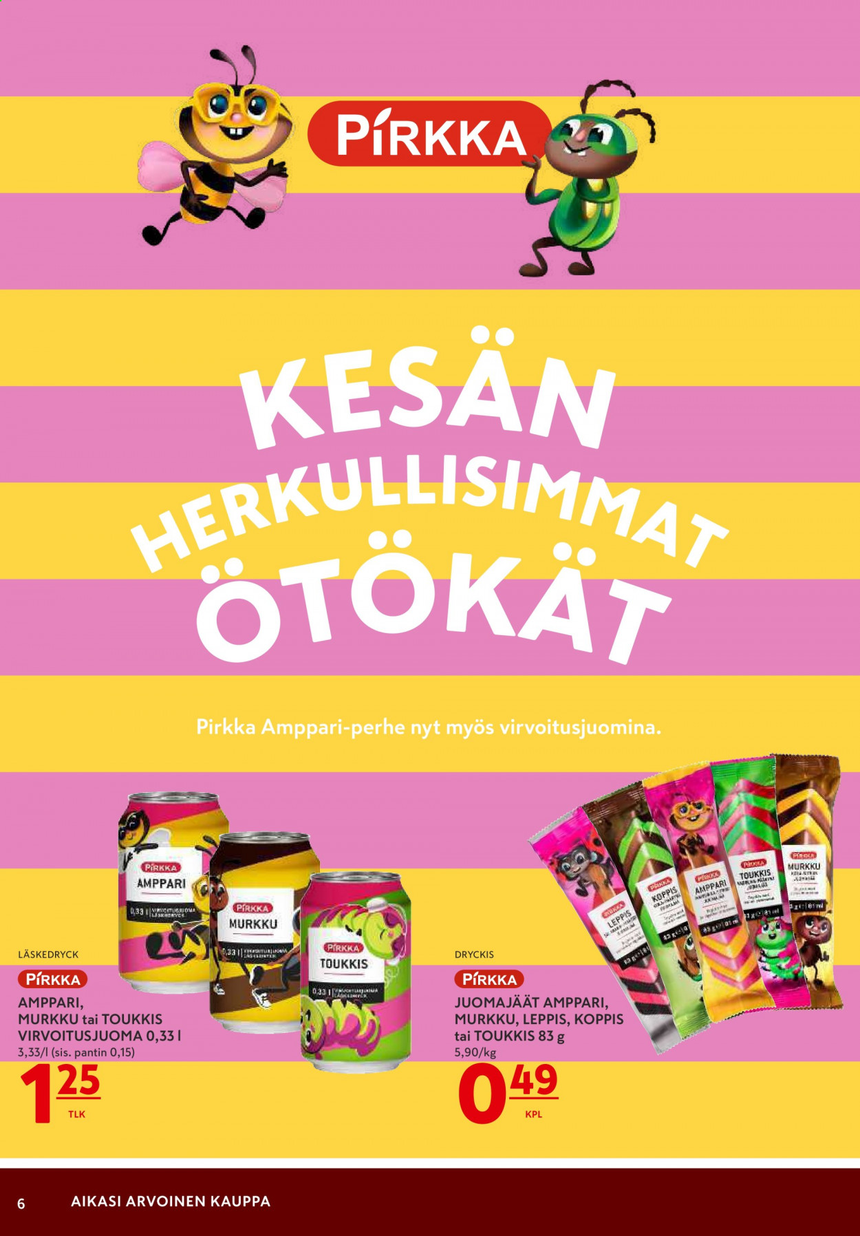 K-citymarket tarjoukset - 12.04.2021 - 14.04.2021. Sivu 6