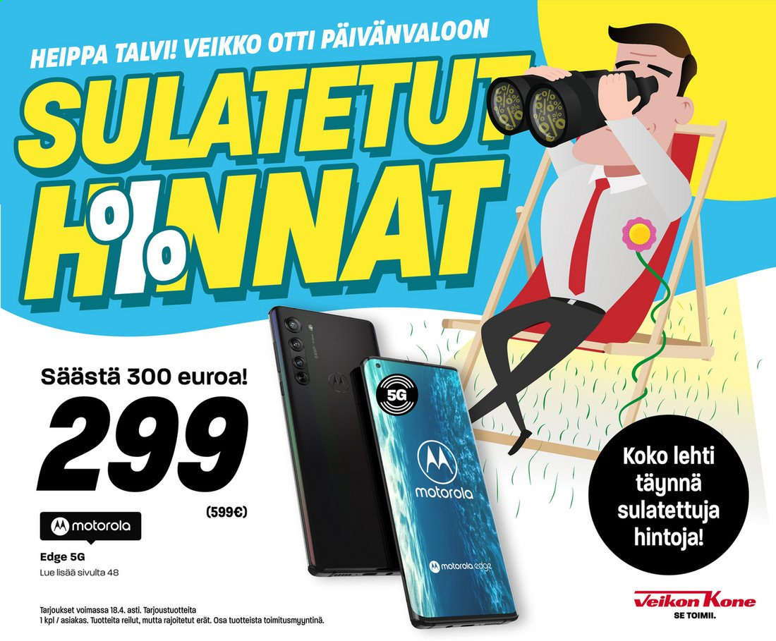 Veikon Kone tarjoukset - 12.04.2021 - 18.04.2021. Sivu 1