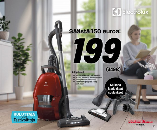 Veikon Kone tarjoukset - 12.04.2021 - 18.04.2021. Sivu 13