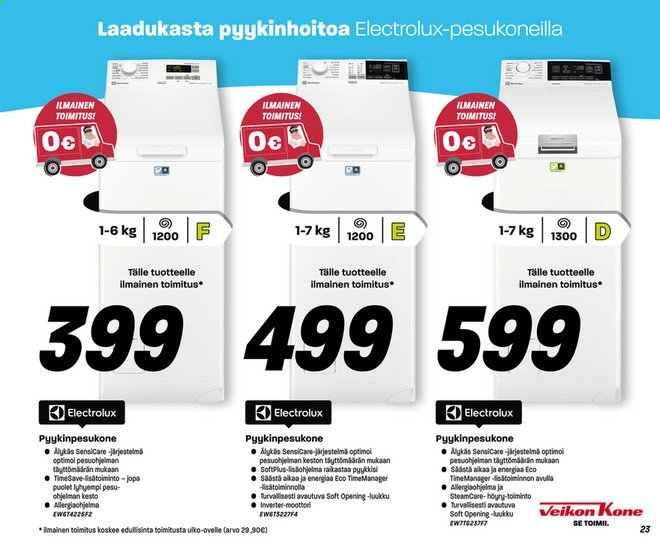 Veikon Kone tarjoukset - 12.04.2021 - 18.04.2021. Sivu 23