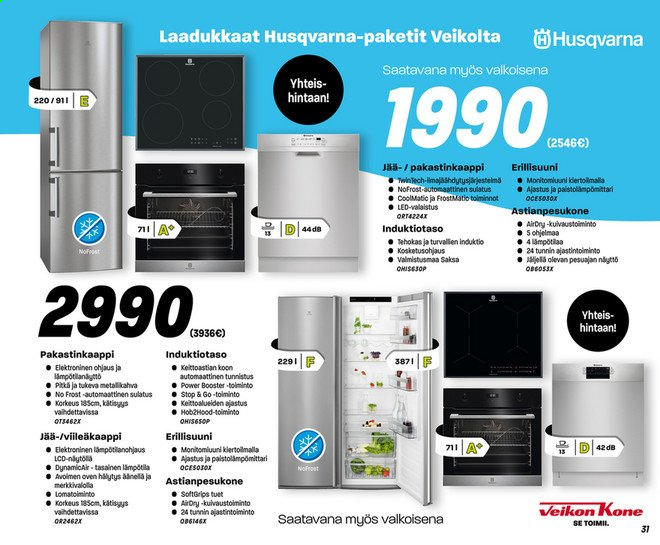 Veikon Kone tarjoukset - 12.04.2021 - 18.04.2021. Sivu 31