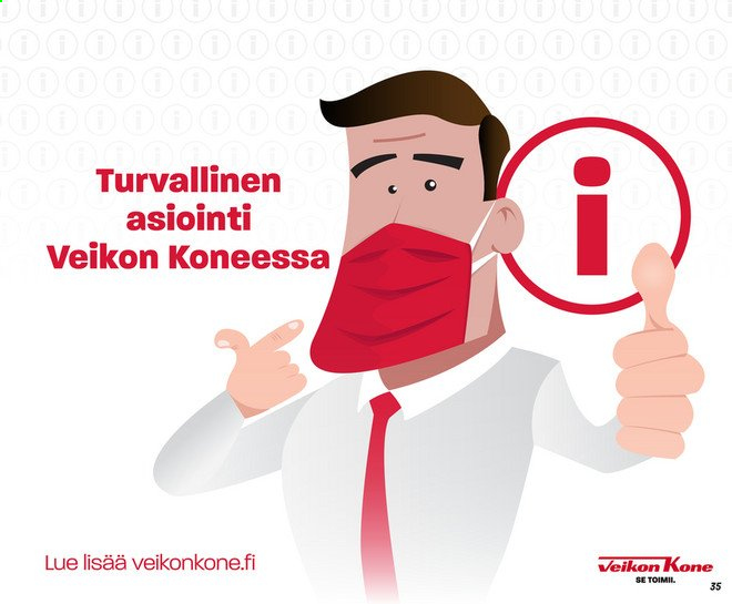 Veikon Kone tarjoukset - 12.04.2021 - 18.04.2021. Sivu 35