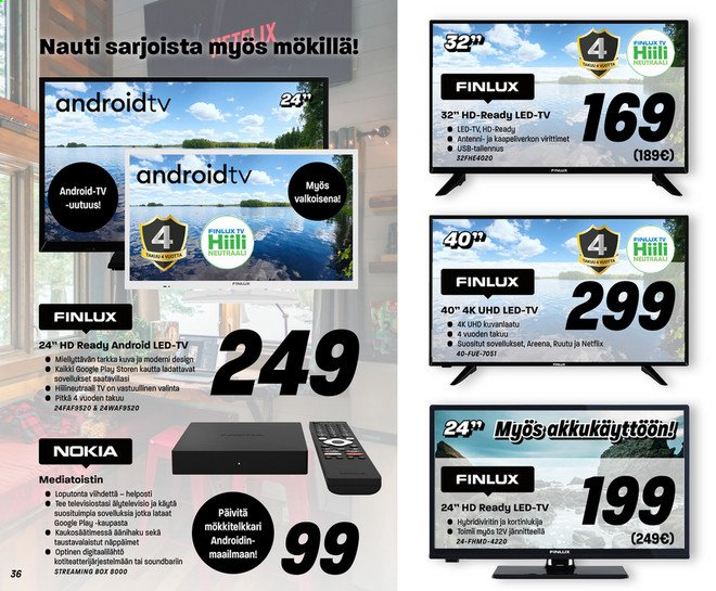 Veikon Kone tarjoukset - 12.04.2021 - 18.04.2021. Sivu 36
