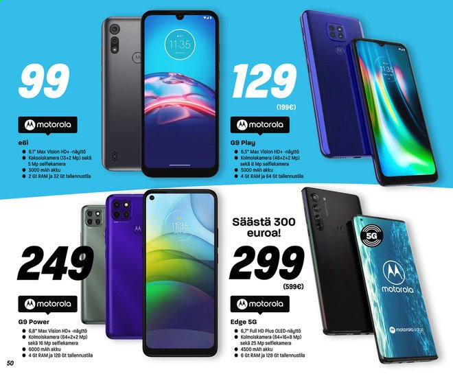 Veikon Kone tarjoukset - 12.04.2021 - 18.04.2021. Sivu 50