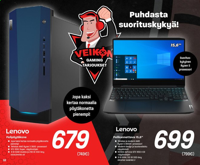 Veikon Kone tarjoukset - 12.04.2021 - 18.04.2021. Sivu 58