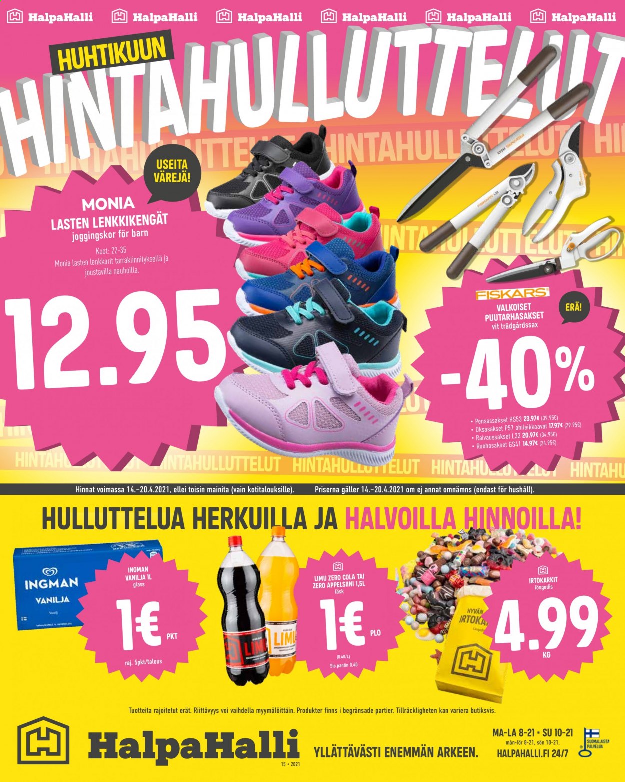 HalpaHalli tarjoukset - 14.04.2021 - 20.04.2021. Sivu 1