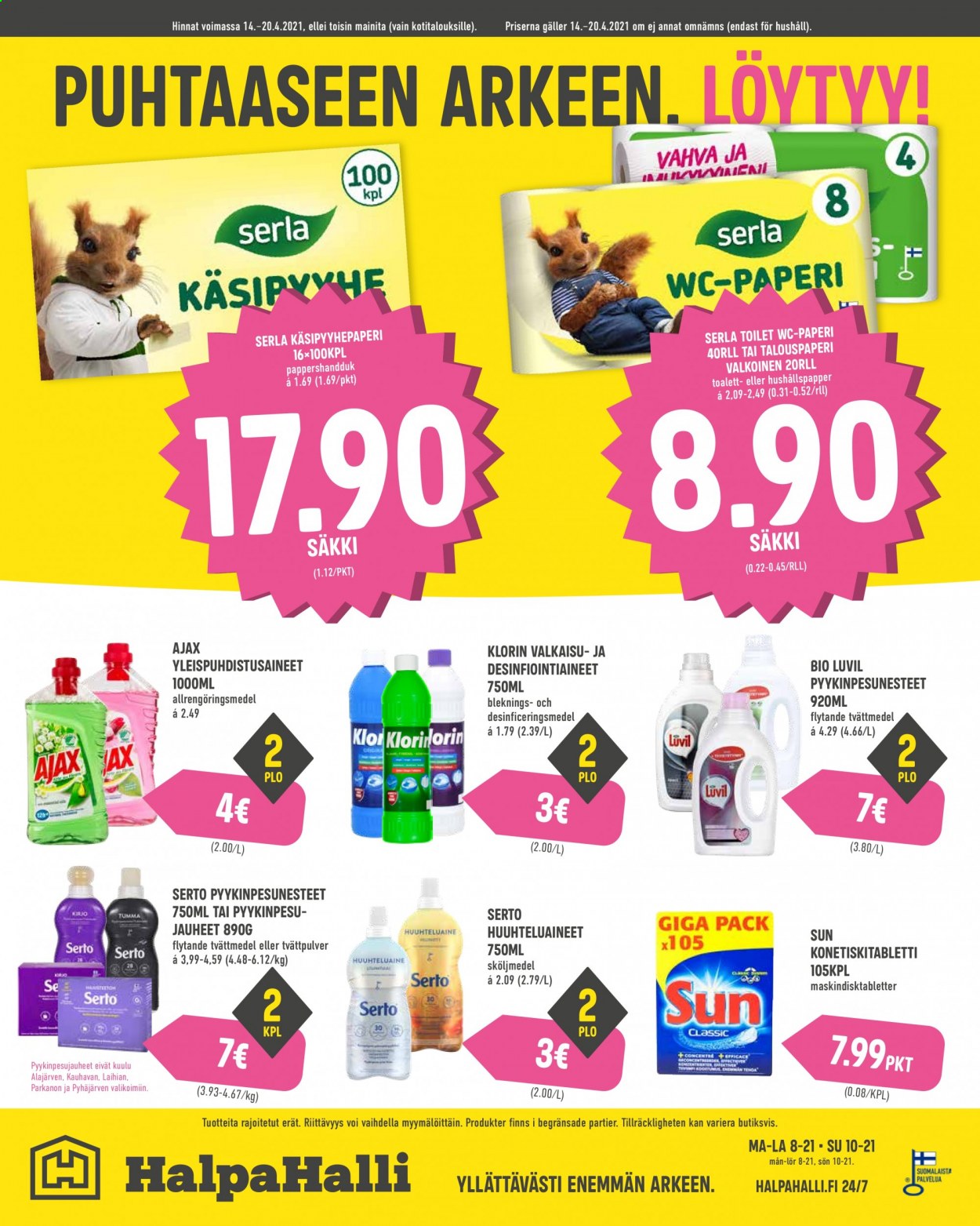 HalpaHalli tarjoukset - 14.04.2021 - 20.04.2021. Sivu 12