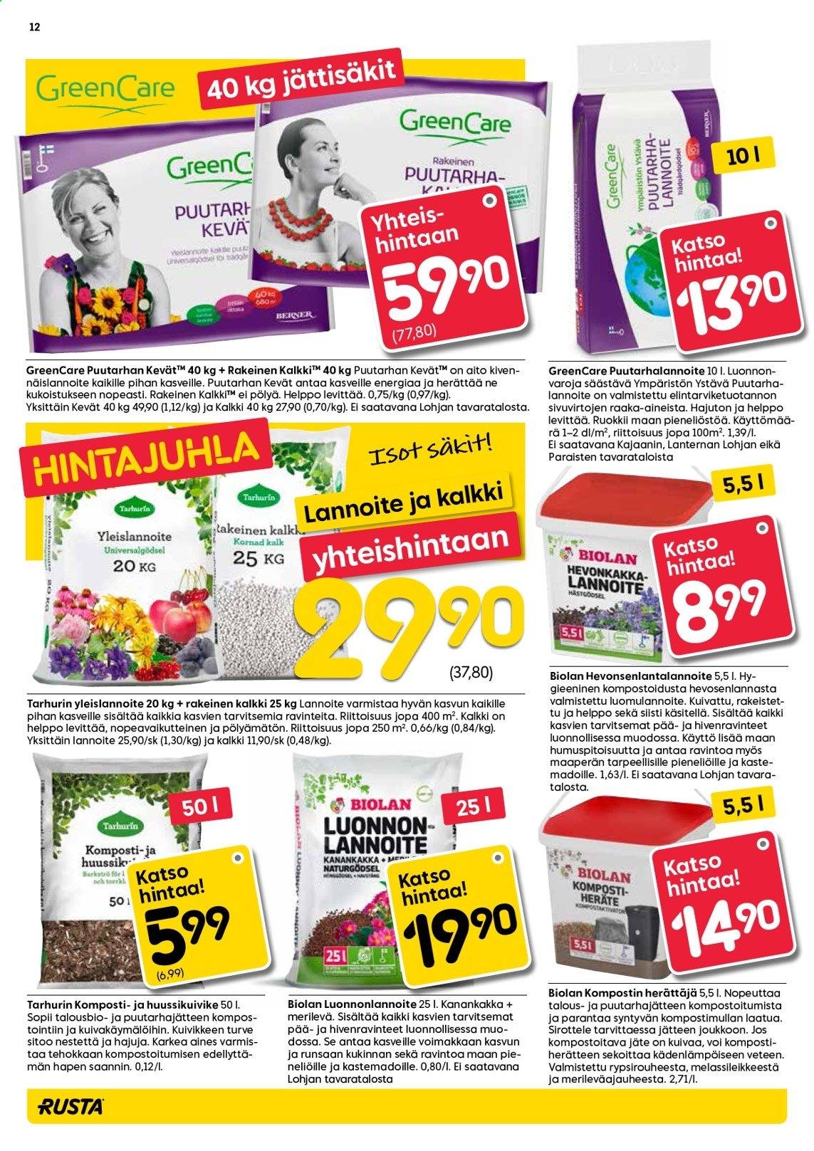 Rusta tarjoukset - 14.04.2021 - 20.04.2021. Sivu 12