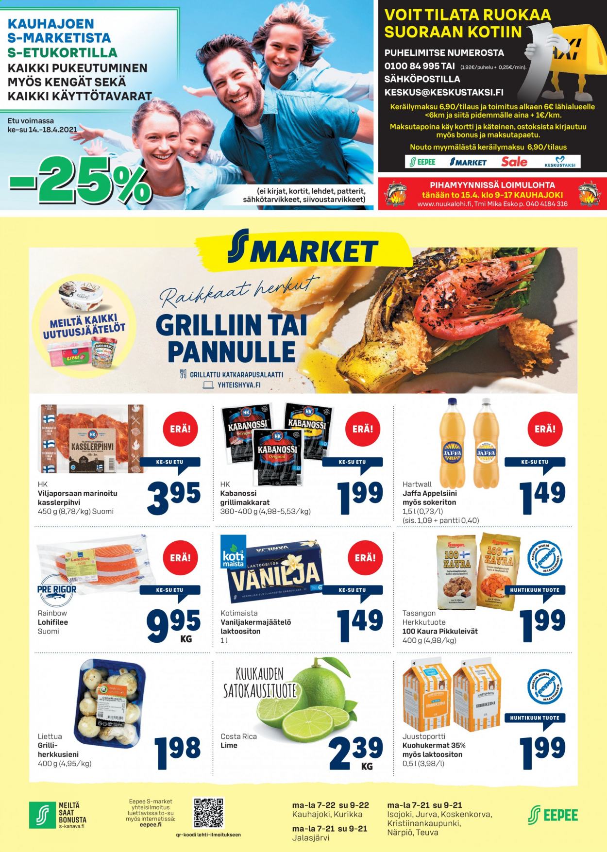 S-market tarjoukset - 14.04.2021 - 18.04.2021. Sivu 1
