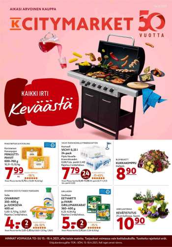 K-citymarket tarjoukset  - 15.04.2021 - 18.04.2021.