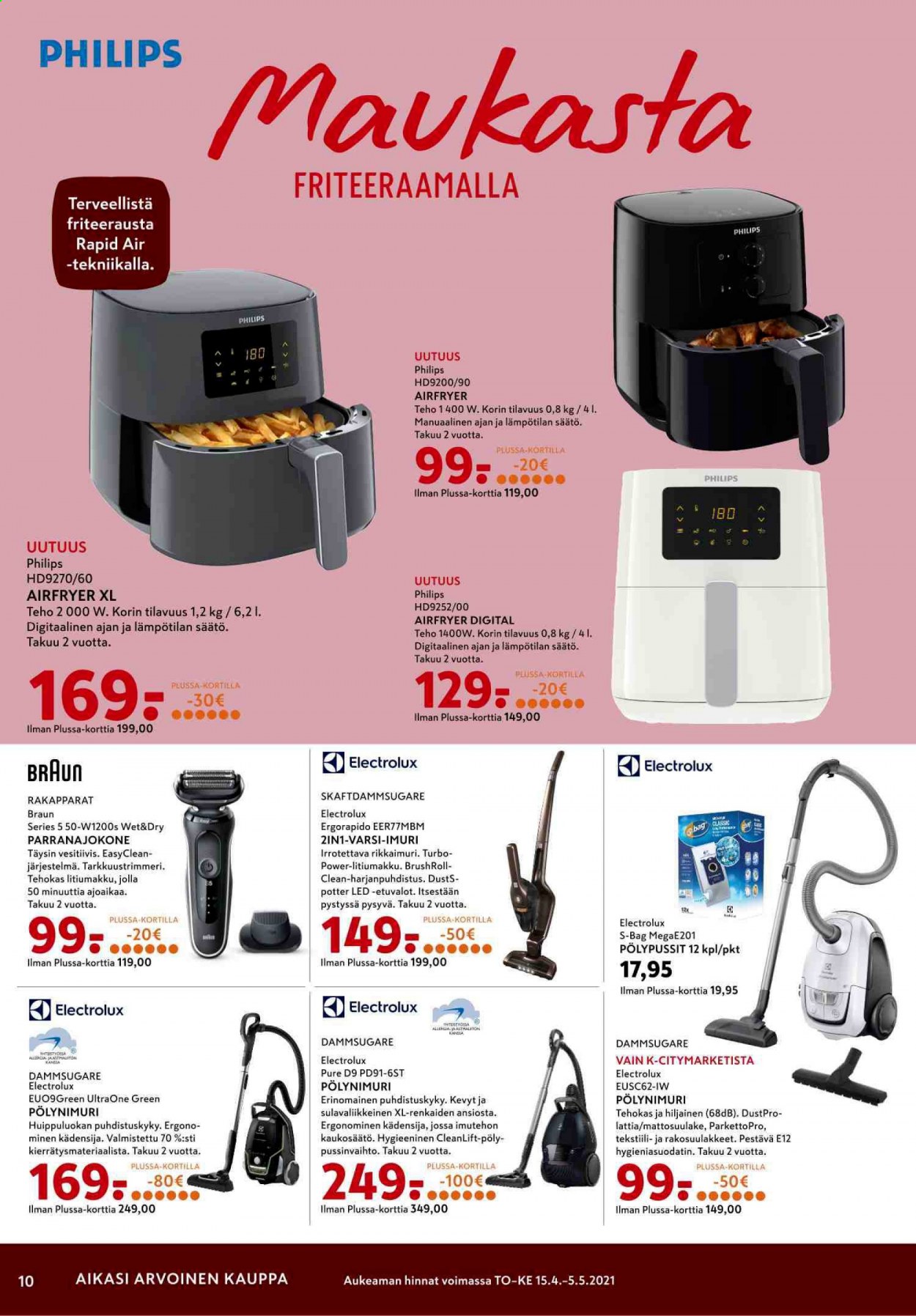 K-citymarket tarjoukset - 15.04.2021 - 18.04.2021. Sivu 10