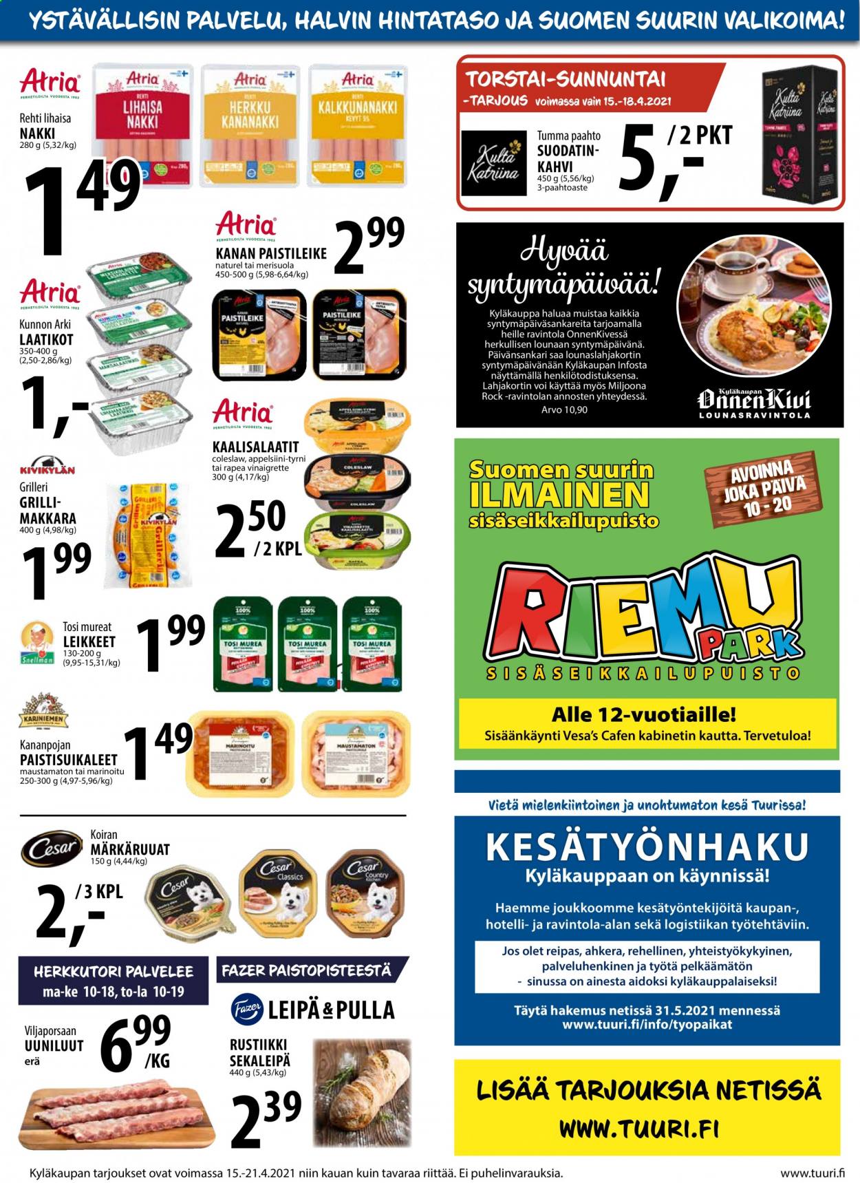 Tuuri tarjoukset - 15.04.2021 - 21.04.2021. Sivu 7