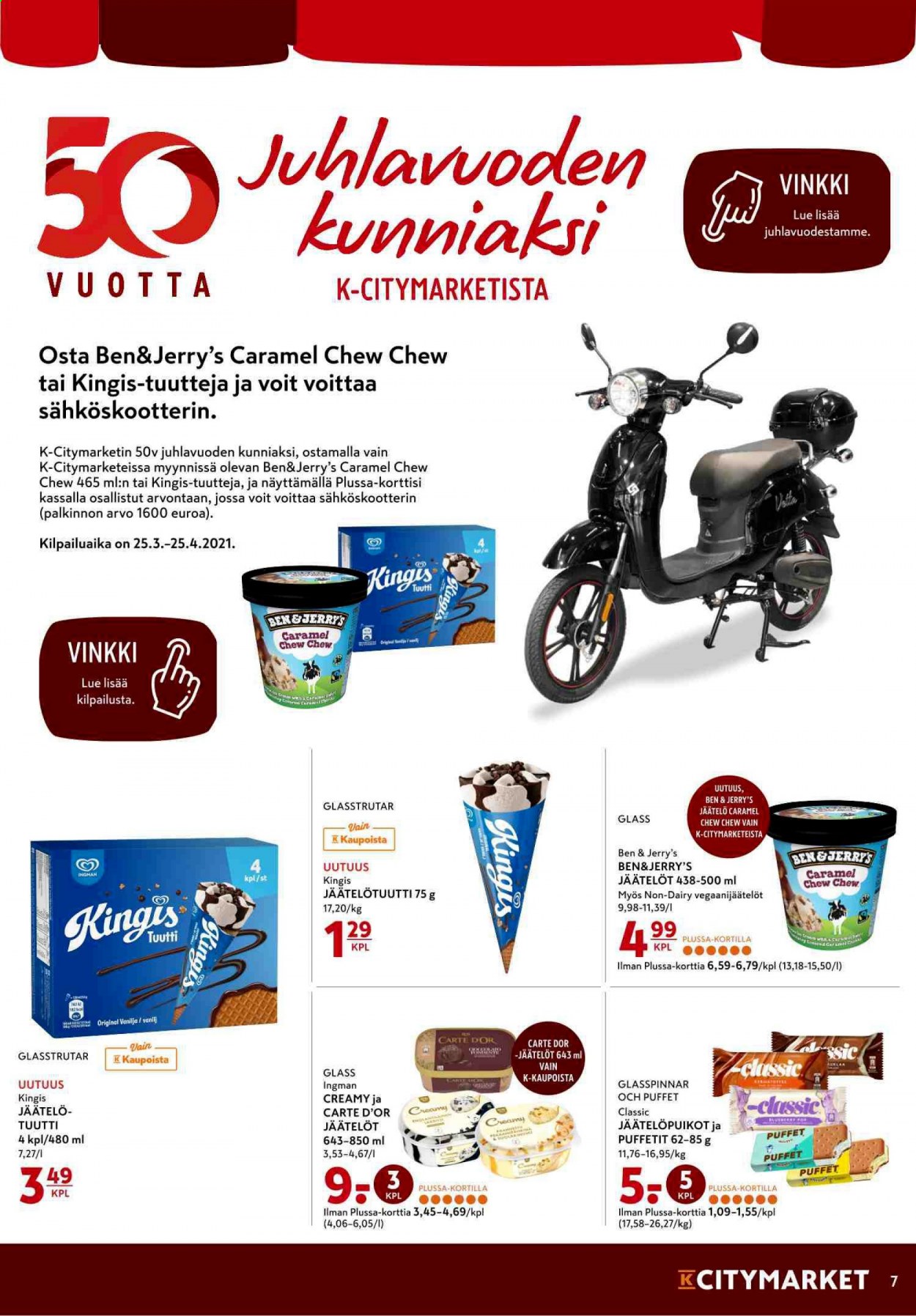 K-citymarket tarjoukset - 19.04.2021 - 21.04.2021. Sivu 7